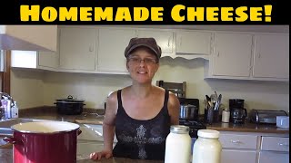 How To Make Homemade Cheese Simple Cheap amp Delicious [upl. by Areit]