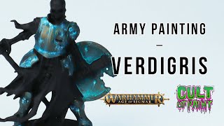 How to Paint VERDIGRIS on your miniatures [upl. by Presber]