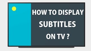 How to add subtitles to movie on TV [upl. by Annay264]