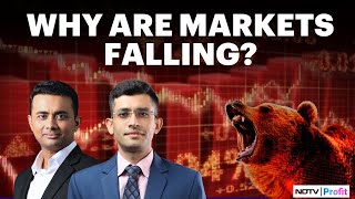 Stock Market Down  Why Are Markets Falling Today  Your Questions Answered [upl. by Neelloc]