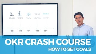 OKR Crash Course  How to set Goals [upl. by Ayhay]