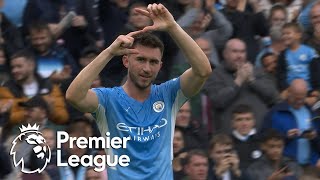 Aymeric Laporte nets Manchester Citys third goal against Norwich City  Premier League  NBC Sports [upl. by Aurthur]