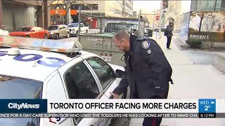 Toronto police officer faces more disciplinary charges [upl. by Eittik256]