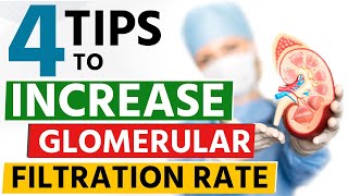 4 Tips to Increase Glomerular Filtration Rate GFR [upl. by Inimod134]