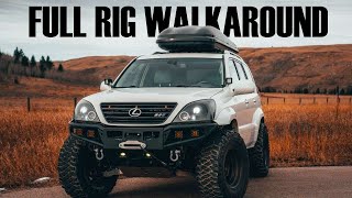 Ultimate OffRoad Lexus GX470 Build Walkaround [upl. by Orly]