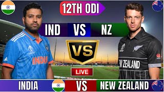 Live India Vs New Zealand Live  IND Vs NZ Live Match Today Last 30 Overs 2nd Innings livescore [upl. by Yearwood]