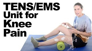 How to Use a TENS  EMS Unit for Knee Pain Relief  Ask Doctor Jo [upl. by Sherie720]