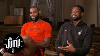 LeBron James and Dwyane Wade exclusive interview with Rachel Nichols  The Jump  ESPN [upl. by Anaitat778]