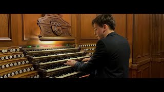 Thomas Ospital plays Louis VIERNE  Toccata [upl. by Walworth529]