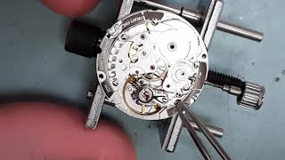 How to Service ETA 28242 SW200 Automatic Movement Disassembly Part  Watch Repair Channel [upl. by Attenwahs]