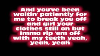 Chris Brown  Sex Lyrics On Screen [upl. by Nilecoj]