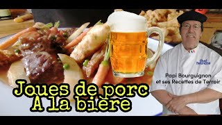 Joues de porc à la bière [upl. by Nairdna]