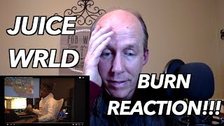 THERAPIST REACTS to Juice Wrld Burn [upl. by Shem]