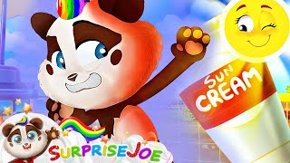 Sunscreen Song  Panda Bo Nursery Rhymes amp Kids Songs [upl. by Aushoj]