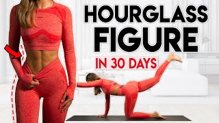 HOURGLASS FIGURE in 30 Days full body  15 min Home Workout [upl. by Edmon610]