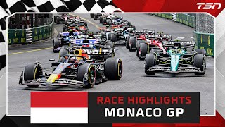 F1 RACE HIGHLIGHTS MONACO GP [upl. by Dorkus996]