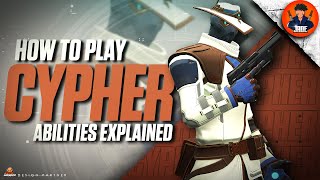 How to Play Cypher  Valorant Agent Abilities Explained 🤠🤠 [upl. by Myrtice912]