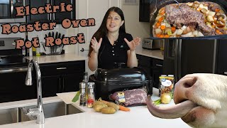 Pot Roast In The Electric Roaster Oven Recipe Episode 153 [upl. by Vere104]