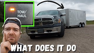 RAM 1500 TOWHAUL Button Function  What Does It ACTUALLY Do In TowHaul Mode [upl. by Sakhuja]