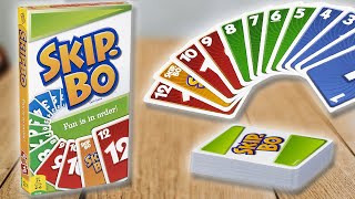 SKIP BO  Spielregeln TV Spielanleitung Deutsch  SkipBo Mattel Games Skip Bo [upl. by Adnilev]