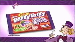 Wonka Laffy Taffy Commercial  Flavor Flippers 2002 [upl. by Sherfield85]