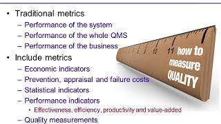 Quality Metrics  GMP and Beyond [upl. by Andreas580]