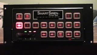 Federal Signal Smart Siren Platinum 3000 Short Demo [upl. by Ahsitul]