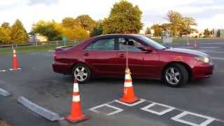 Practice Parallel parking of a car in NJ [upl. by Safoelc]