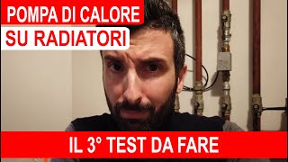 Pompa di calore su termosifoni il TEST da fare [upl. by Lenny]