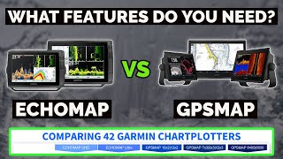 Garmin Comparison ECHOMAP UHD vs ECHOMAP ULTRA vs GPSMAP Garmin Livescope Capable Chartplotters [upl. by Vudimir]