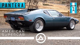 1972 DeTomaso Pantera  A True American Supercar [upl. by Airdnala]