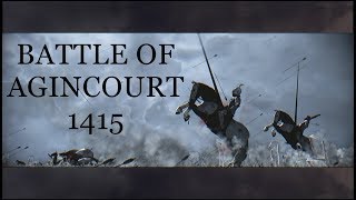 BATTLE OF AGINCOURT 1415 l ENGLAND VS FRANCE l Medieval Kingdoms Epic Cinematic [upl. by Bray]