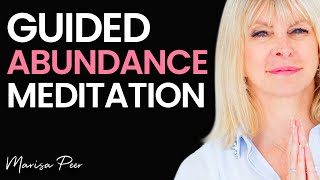 Calm Guided Meditation to Gain Abundance Love amp Happiness  Marisa Peer [upl. by Zaraf]