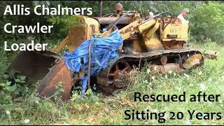 Allis Chalmers Crawler Loader Rescue Mission [upl. by Akira]