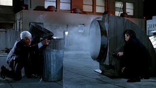 The Naked Gun 2½ The Smell Of Fear  Rooftop Shootout Scene 1080p [upl. by Nailij]