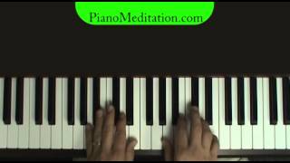 Oceans Hillsong  How to play on Piano  D [upl. by Hecker105]