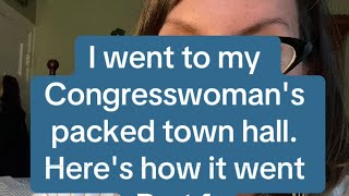 I went to my Congresswomans Town Hall Heres how it went [upl. by Notlit]