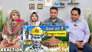 How BIG is LampT 🔥 Larsen And Toubro  History  Business Empire  A M Naik  Live Hindi  Reaction [upl. by Simmons]