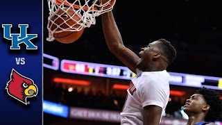 Louisville vs Kentucky Basketball Highlights 201617 [upl. by Nor403]