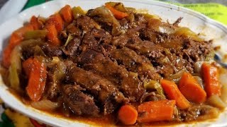 5 STAR POT ROAST RECIPE  How to make an easy pot roast  Step by Step ❤ [upl. by Peale]