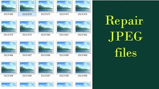 Repair CORRUPTBROKEN Image Files Easy Steps to Restore Corrupt Photos  Tech Tonic [upl. by Lonne]