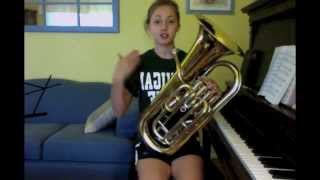 How to Play the Baritone Euphonium [upl. by Arded746]