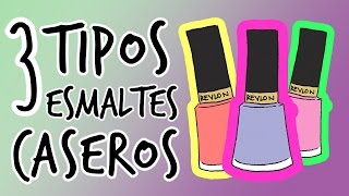 DIY Haz tus Propios Esmaltes de Uñas ¡En casa [upl. by Nej659]