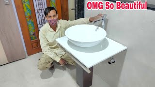 How to install Pedestal Wash Basin [upl. by Jewel]