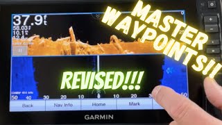 Garmin UHD 93SV Master marking waypoint with simulator [upl. by Kries]