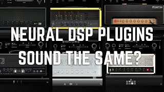 ALL NEURAL DSP PLUGINS COMPARISON 2023 [upl. by Novi]