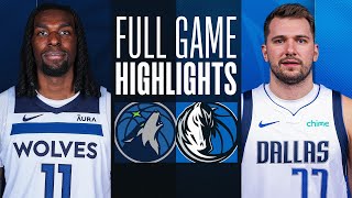 TIMBERWOLVES at MAVERICKS  FULL GAME HIGHLIGHTS  December 14 2023 [upl. by Dituri]