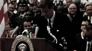 Archive Clip JFK at Rice University Sept 12 1962  quotWe choose to go to the Moonquot [upl. by Ibob400]