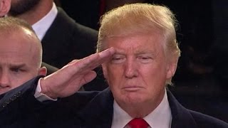 President Trump salutes US military [upl. by Kingsbury337]