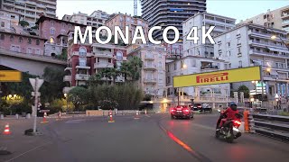 Monaco 4K  Billionaires Playground  Sunset Drive [upl. by Chud]